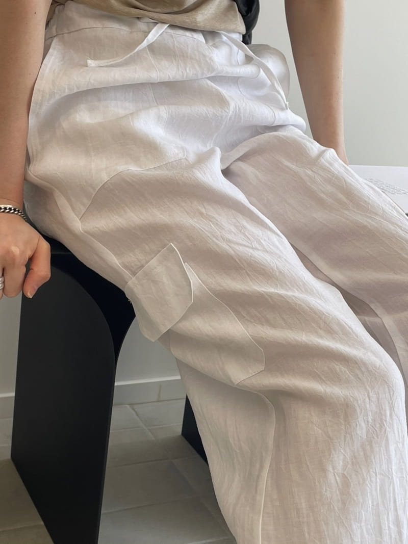 ONDO - Korean Children Fashion - #Kfashion4kids - Linen Pocket Pants