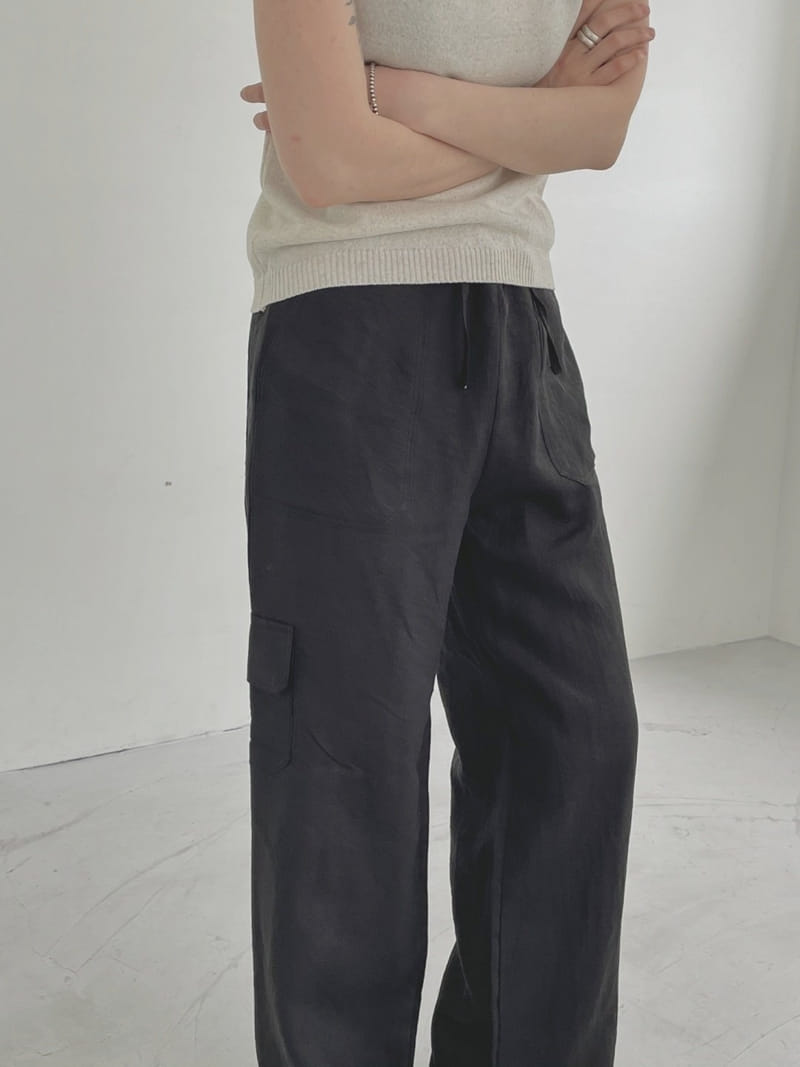 ONDO - Korean Children Fashion - #Kfashion4kids - Linen Pocket Pants - 2