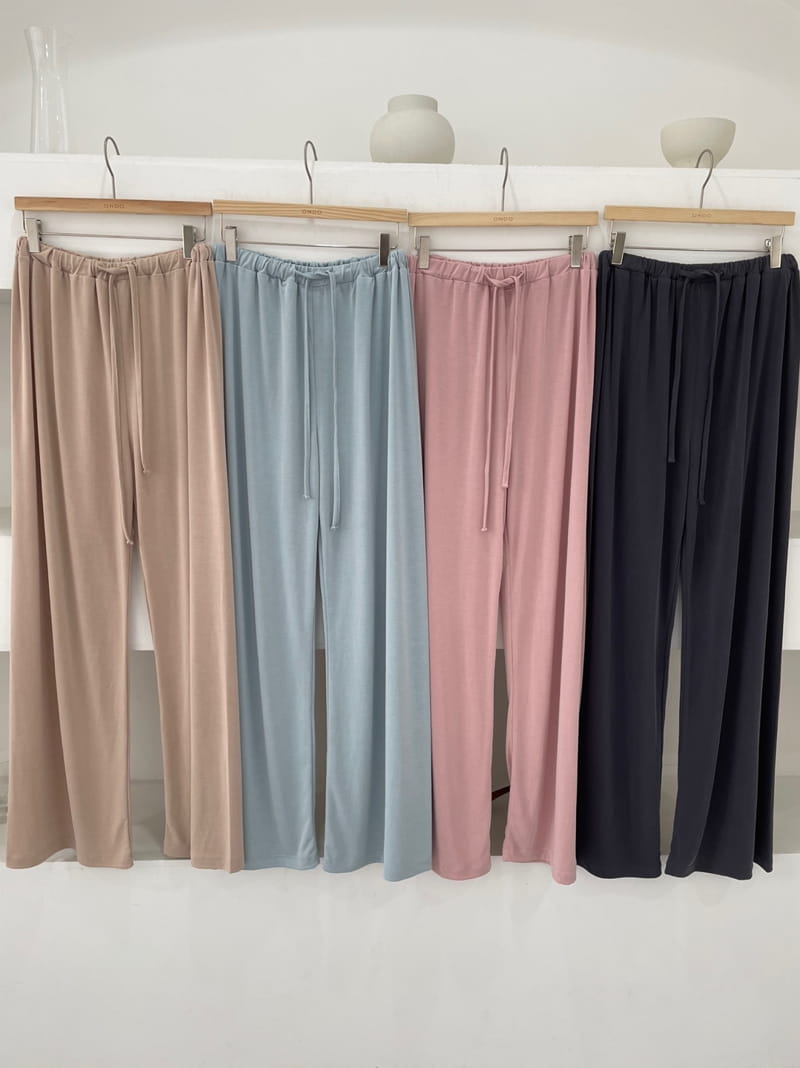 ONDO - Korean Children Fashion - #Kfashion4kids - Modal Banding Pants - 4