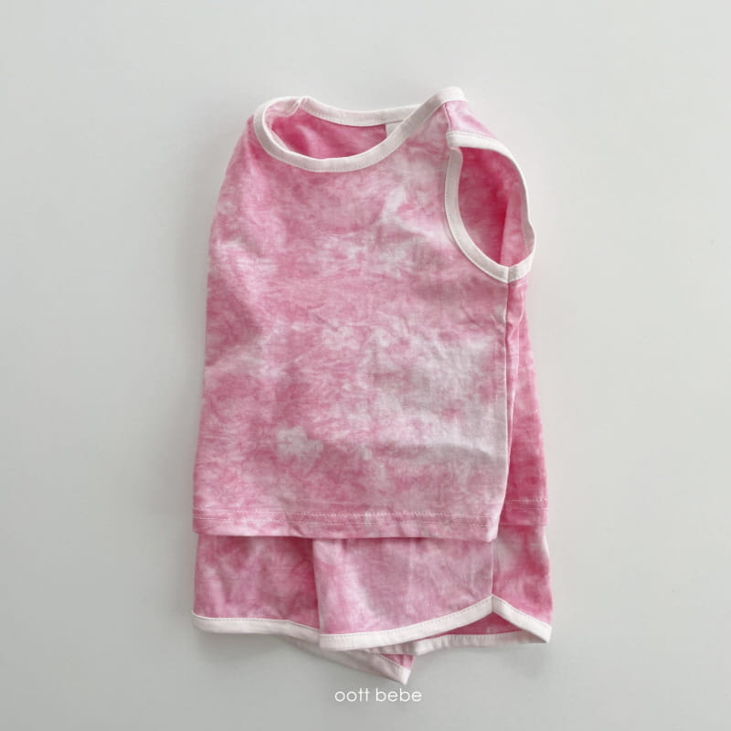 OOTT BEBE - Korean Children Fashion - #Kfashion4kids - Hawaii Top Bottom Set - 10