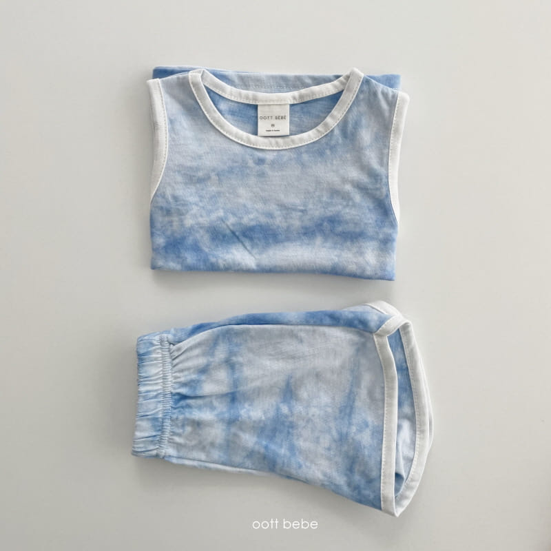 OOTT BEBE - Korean Children Fashion - #Kfashion4kids - Hawaii Top Bottom Set - 4