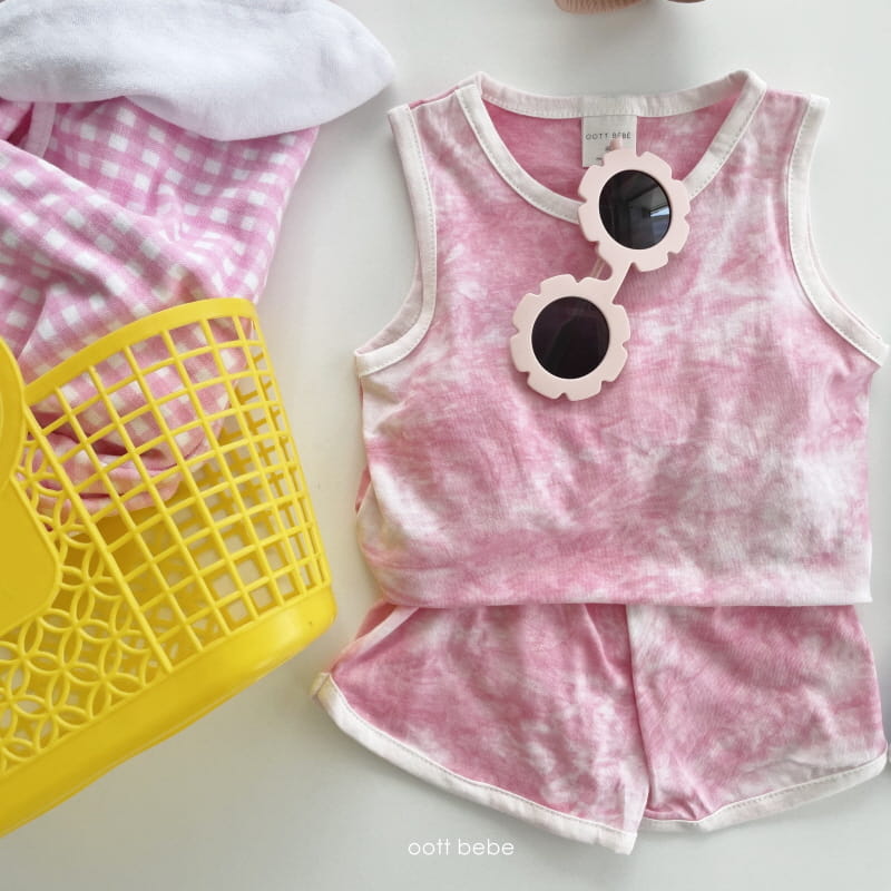 OOTT BEBE - Korean Children Fashion - #Kfashion4kids - Hawaii Top Bottom Set - 5