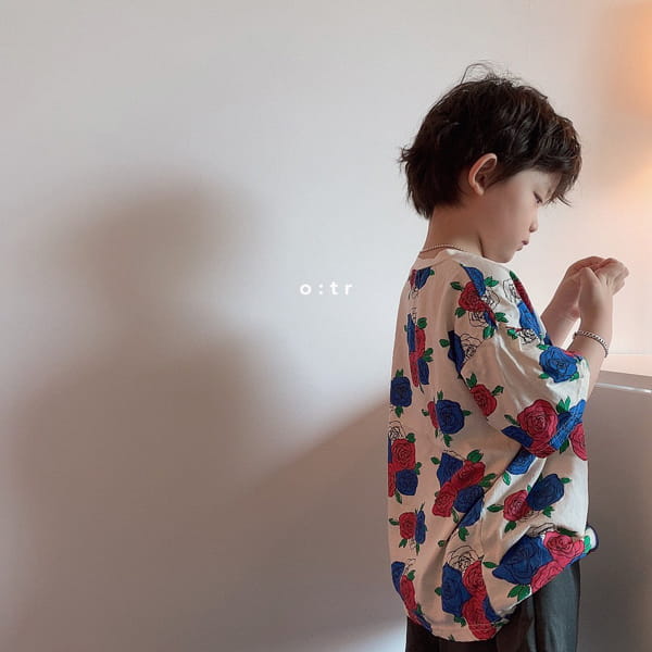 OTR - Korean Children Fashion - #Kfashion4kids - Oscar Flower Tee
