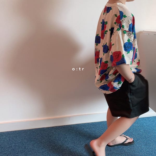OTR - Korean Children Fashion - #Kfashion4kids - Oscar Flower Tee - 10