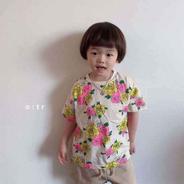 OTR - Korean Children Fashion - #Kfashion4kids - Oscar Flower Tee - 9