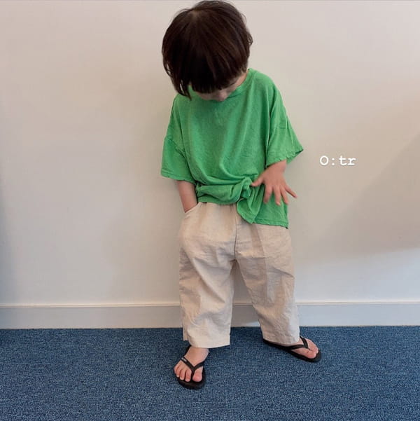 OTR - Korean Children Fashion - #Kfashion4kids - Cool Linen Tee - 10