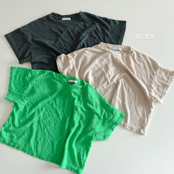 OTR - Korean Children Fashion - #Kfashion4kids - Cool Linen Tee - 2