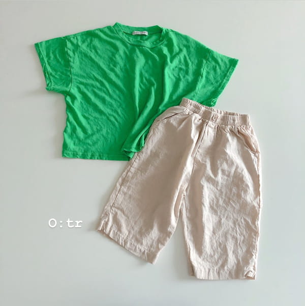 OTR - Korean Children Fashion - #Kfashion4kids - Cool Linen Tee - 4