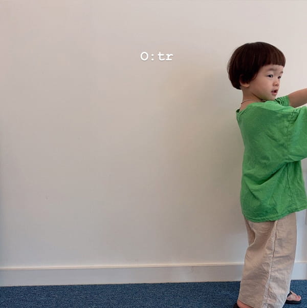 OTR - Korean Children Fashion - #Kfashion4kids - Cool Linen Tee - 9