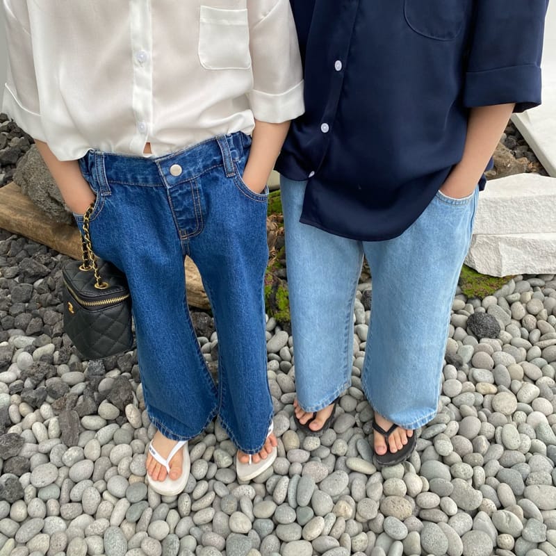 OUR - Korean Children Fashion - #Kfashion4kids - Cos Wide Jeans - 3