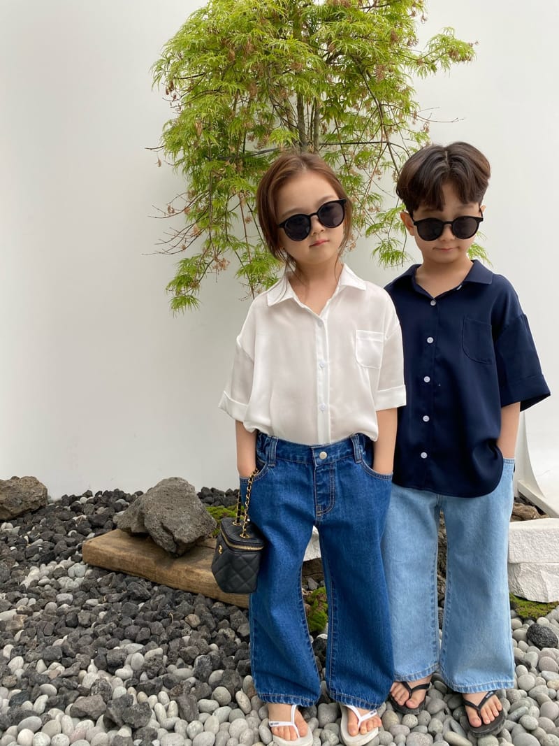 OUR - Korean Children Fashion - #Kfashion4kids - Cos Wide Jeans - 4