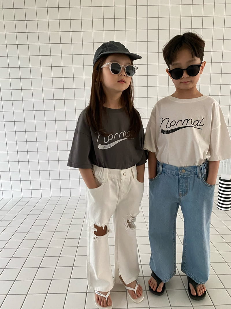 OUR - Korean Children Fashion - #Kfashion4kids - Cos Wide Jeans - 5