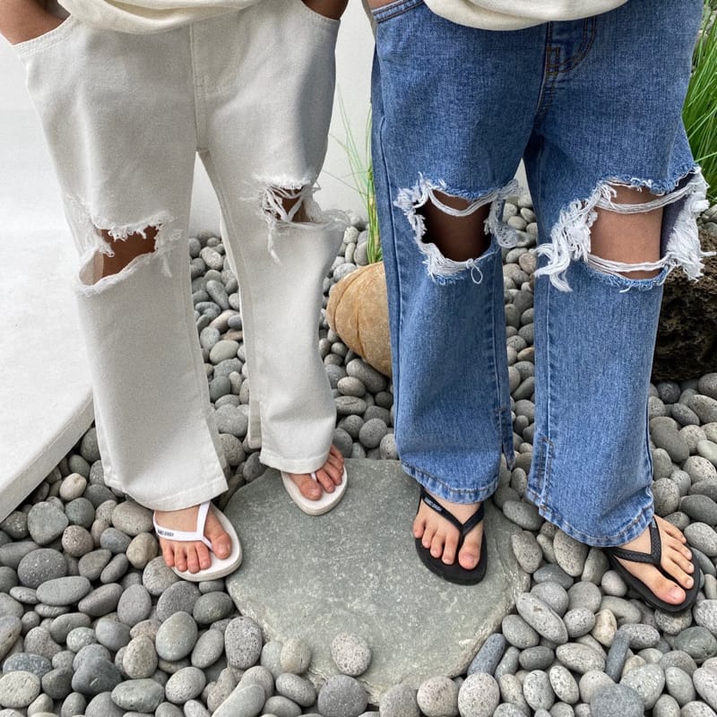 OUR - Korean Children Fashion - #Kfashion4kids - Noting This Jeans - 3