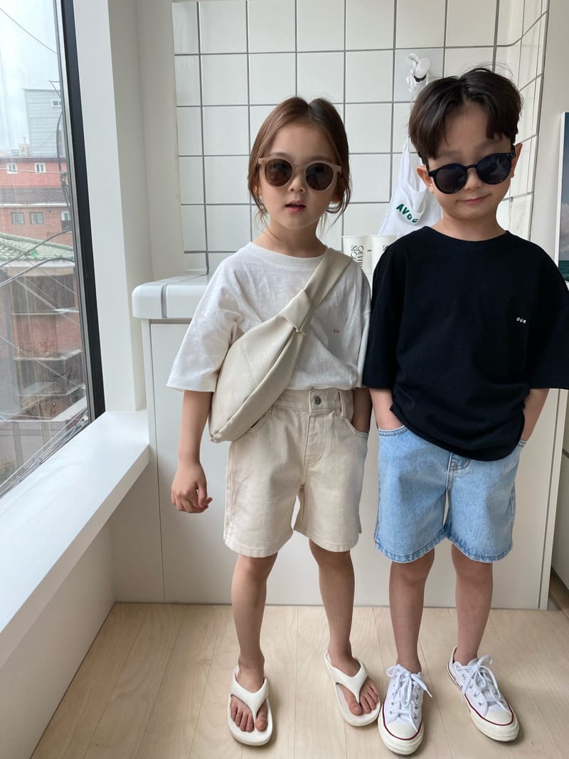 OUR - Korean Children Fashion - #Kfashion4kids - Guinea Slit Shorts - 4