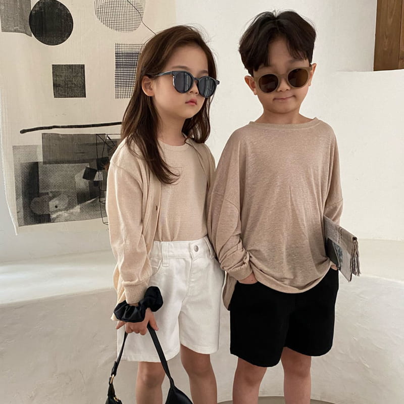 OUR - Korean Children Fashion - #Kfashion4kids - Mood Cardigan Sleeveless Set