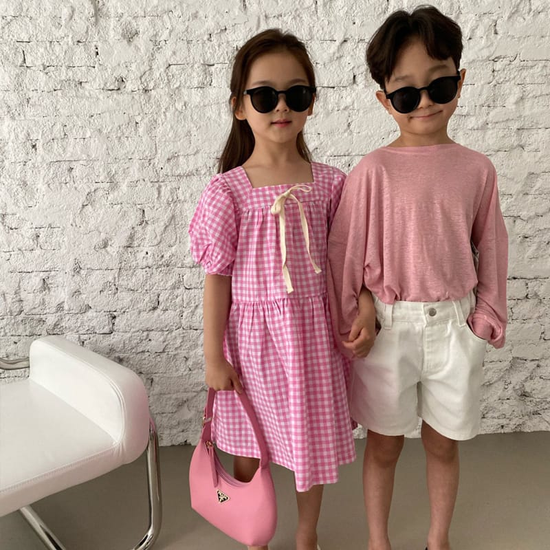 OUR - Korean Children Fashion - #Kfashion4kids - Chloe Puff One-piece