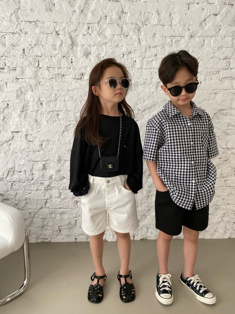 OUR - Korean Children Fashion - #Kfashion4kids - Chess Shirt - 3