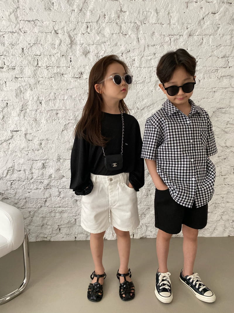 OUR - Korean Children Fashion - #Kfashion4kids - Chess Shirt - 8