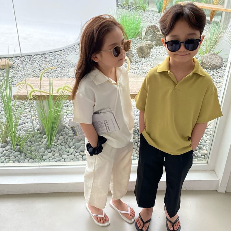 OUR - Korean Children Fashion - #Kfashion4kids - Liz Collar Tee