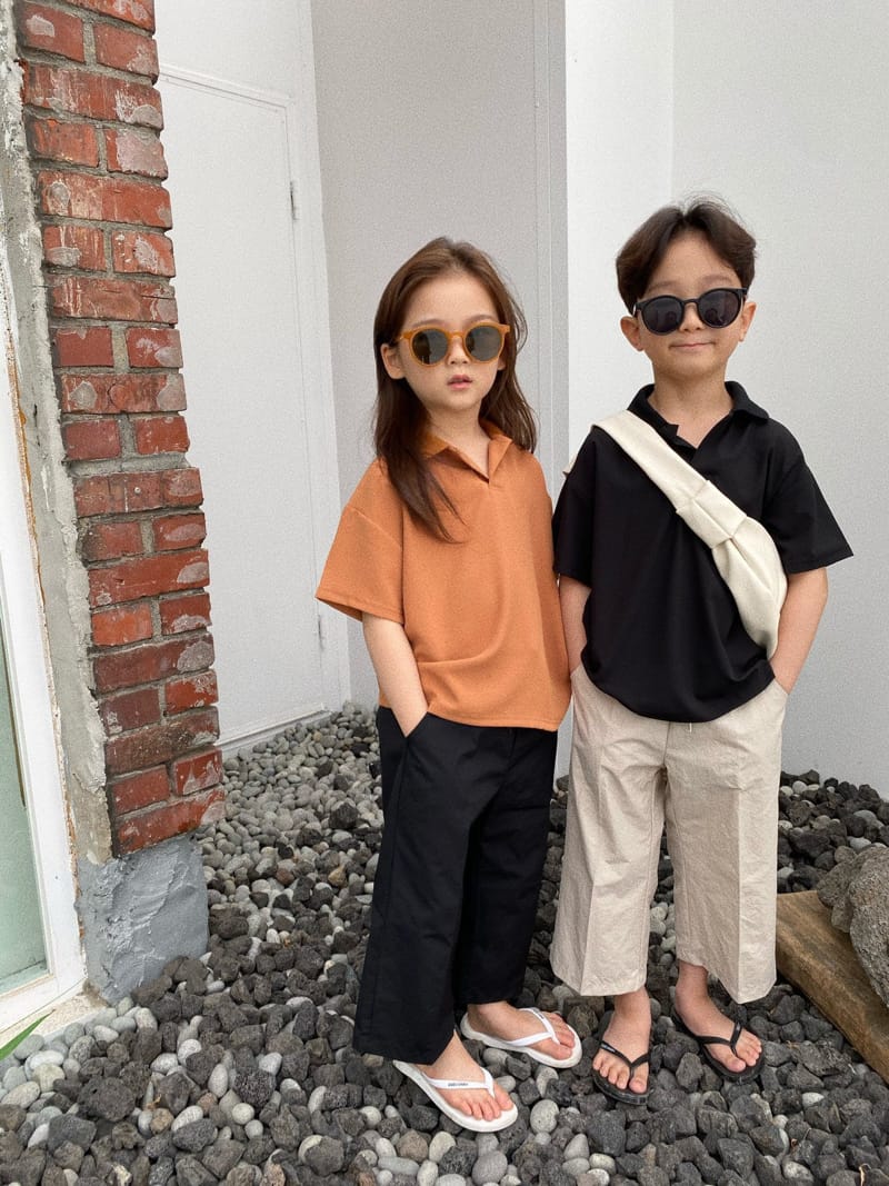 OUR - Korean Children Fashion - #Kfashion4kids - Liz Collar Tee - 4