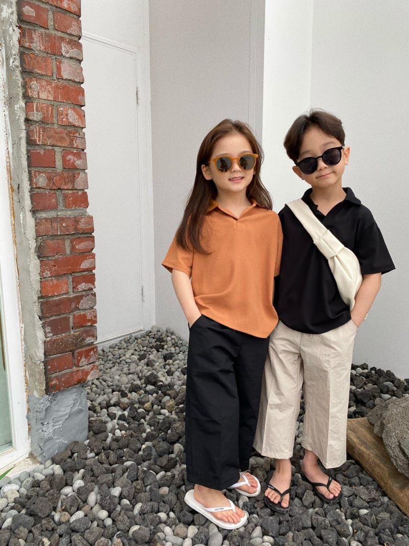 OUR - Korean Children Fashion - #Kfashion4kids - Liz Collar Tee - 7