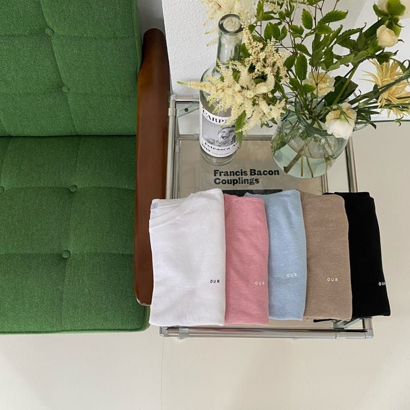 OUR - Korean Children Fashion - #Kfashion4kids - All Day Linen Tee