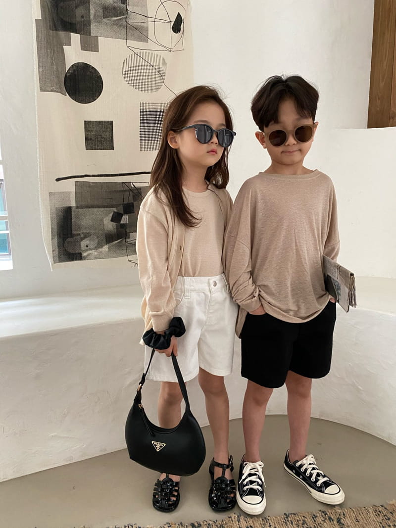 OUR - Korean Children Fashion - #Kfashion4kids - All Day Linen Tee - 5
