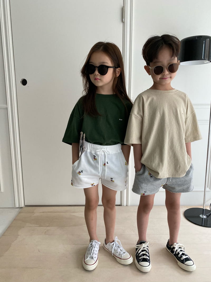 OUR - Korean Children Fashion - #Kfashion4kids - Basic Tee - 7
