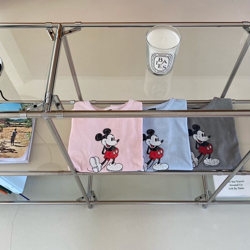 OUR - Korean Children Fashion - #Kfashion4kids - Piece Dyeing Mickey Tee - 2