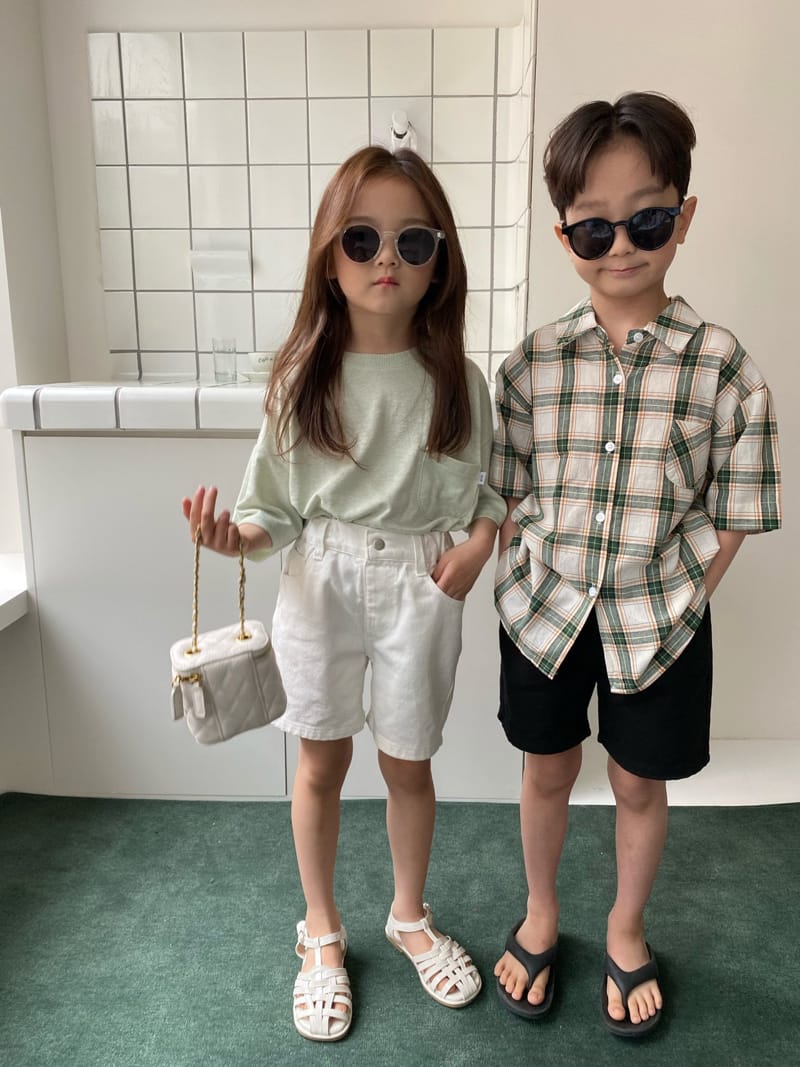 OUR - Korean Children Fashion - #Kfashion4kids - Sorbe Linen Tee - 3