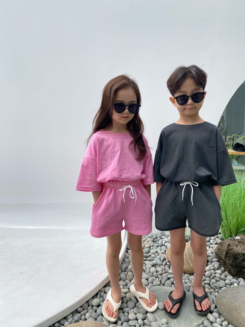 OUR - Korean Children Fashion - #Kfashion4kids - Wonder Pigment Top Bottom Set with Mom - 5