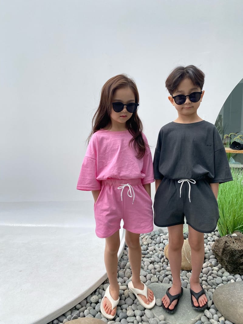 OUR - Korean Children Fashion - #Kfashion4kids - Wonder Pigment Top Bottom Set with Mom - 9