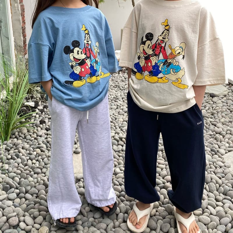 OUR - Korean Children Fashion - #Kfashion4kids - Two Ways Jogger Pants