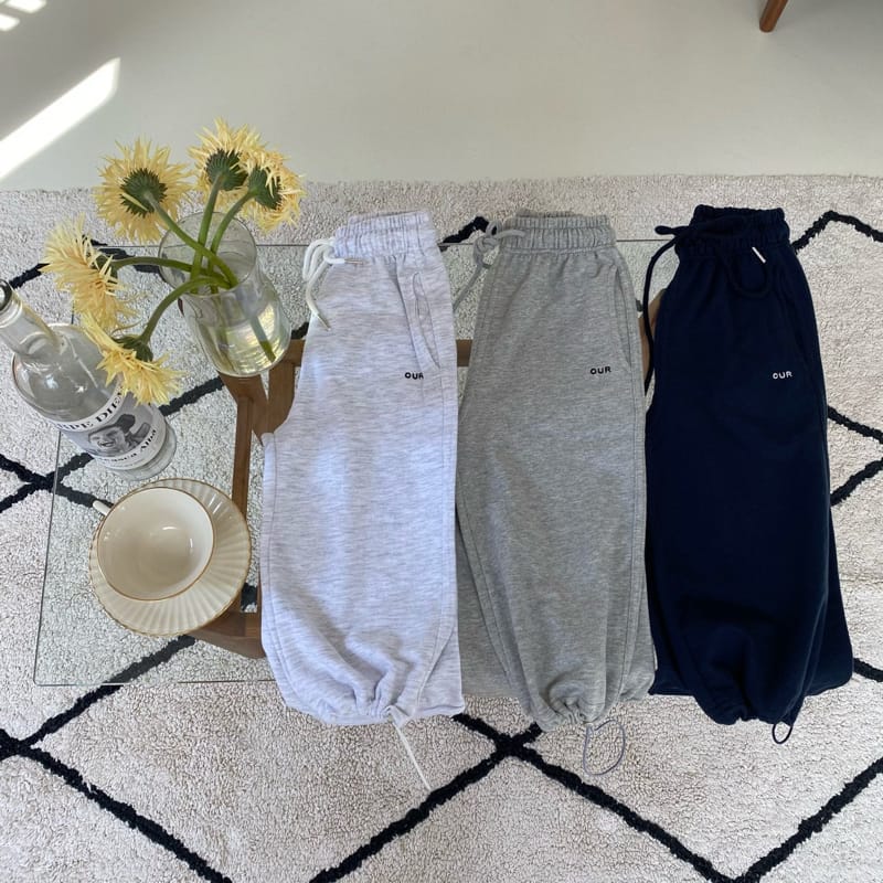 OUR - Korean Children Fashion - #Kfashion4kids - Two Ways Jogger Pants - 2