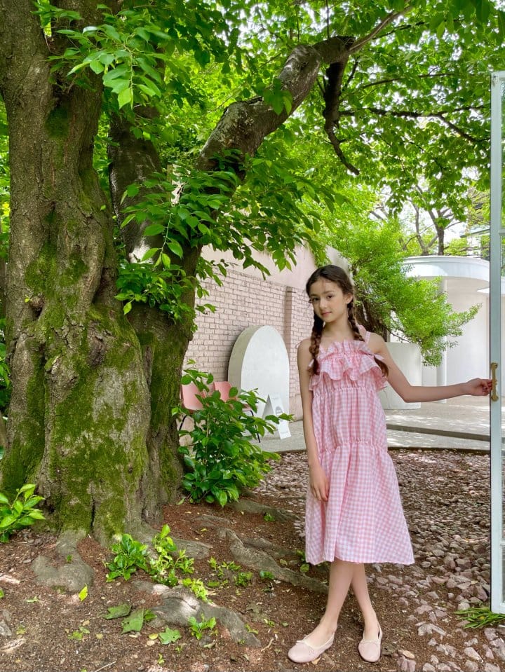 PAPER STUDIOS - Korean Children Fashion - #Kfashion4kids - Jenny Check One-piece - 11
