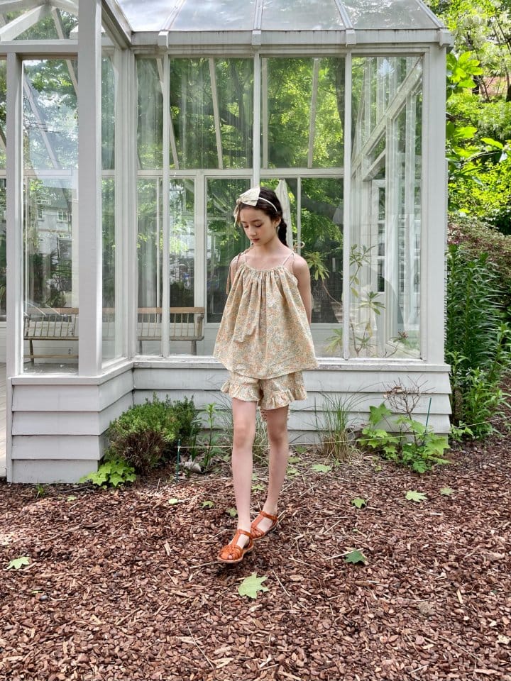 PAPER STUDIOS - Korean Children Fashion - #Kfashion4kids - Lea Shirring Top Bottom Set - 12