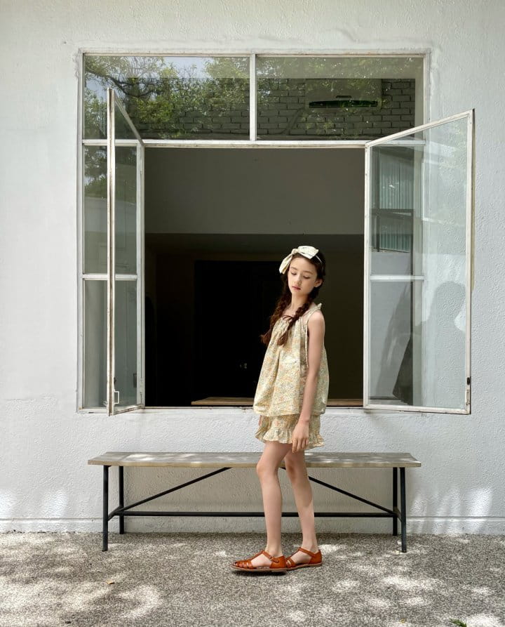 PAPER STUDIOS - Korean Children Fashion - #Kfashion4kids - Lea Shirring Top Bottom Set - 2