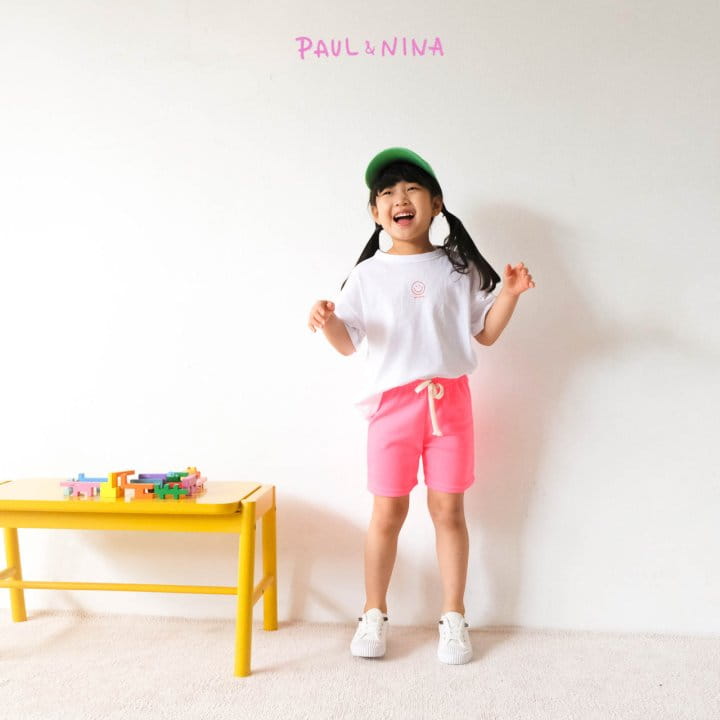 PAUL & NINA - Korean Children Fashion - #Kfashion4kids - Smile Bio Tee - 10