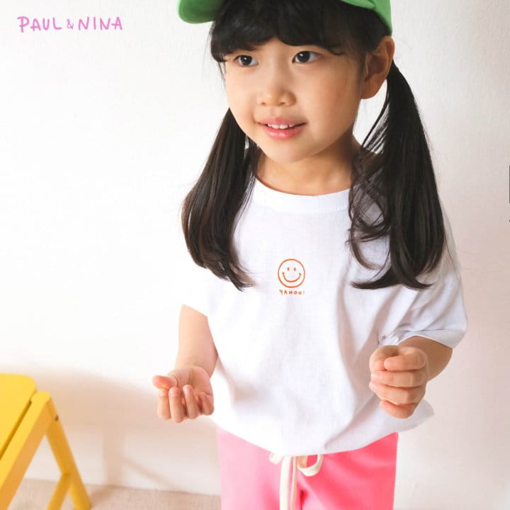 PAUL & NINA - Korean Children Fashion - #Kfashion4kids - Smile Bio Tee - 2