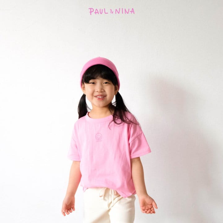 PAUL & NINA - Korean Children Fashion - #Kfashion4kids - Smile Bio Tee - 3