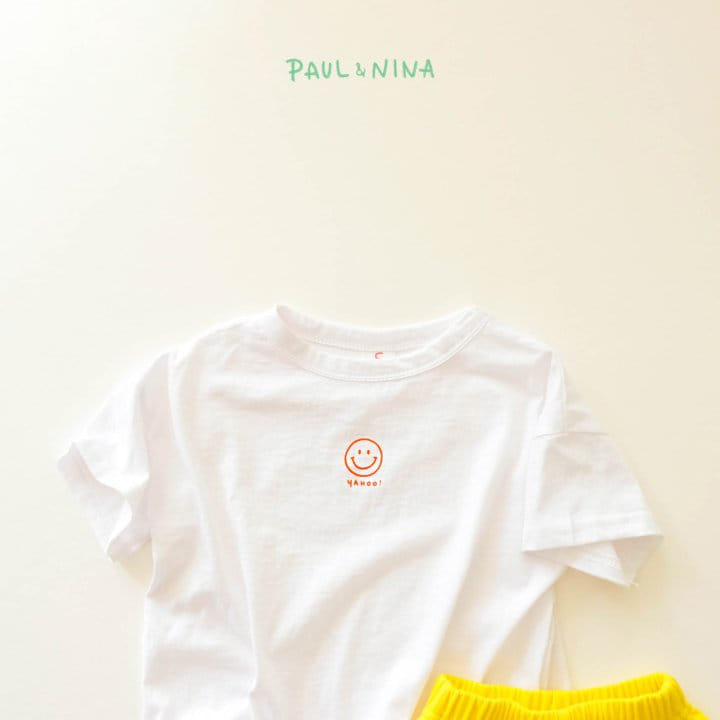 PAUL & NINA - Korean Children Fashion - #Kfashion4kids - Smile Bio Tee - 4