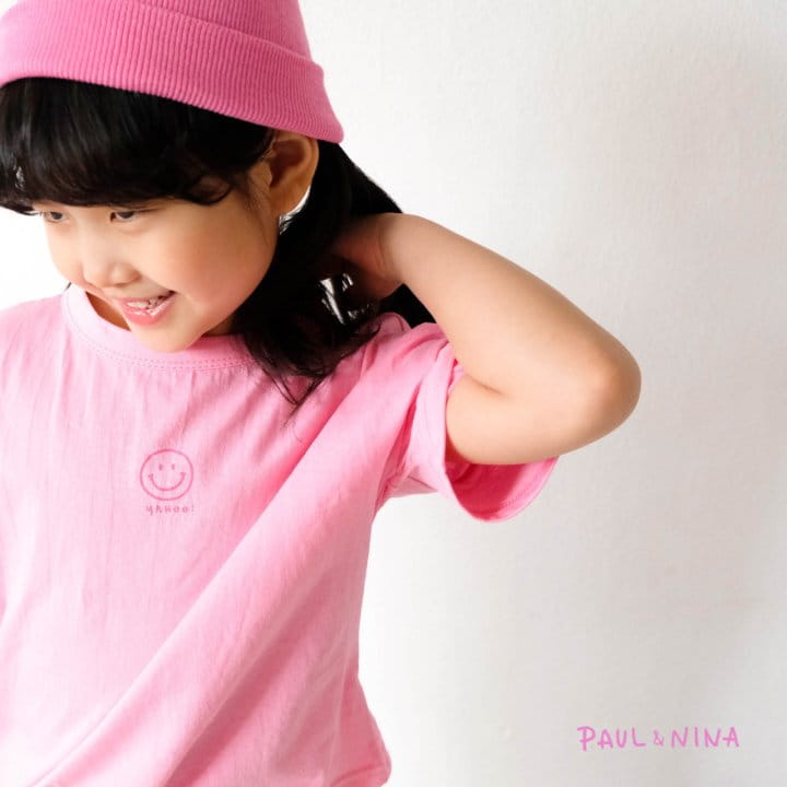 PAUL & NINA - Korean Children Fashion - #Kfashion4kids - Smile Bio Tee - 5