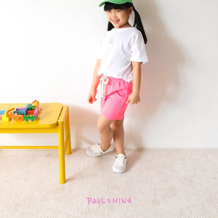 PAUL & NINA - Korean Children Fashion - #Kfashion4kids - Smile Bio Tee - 6