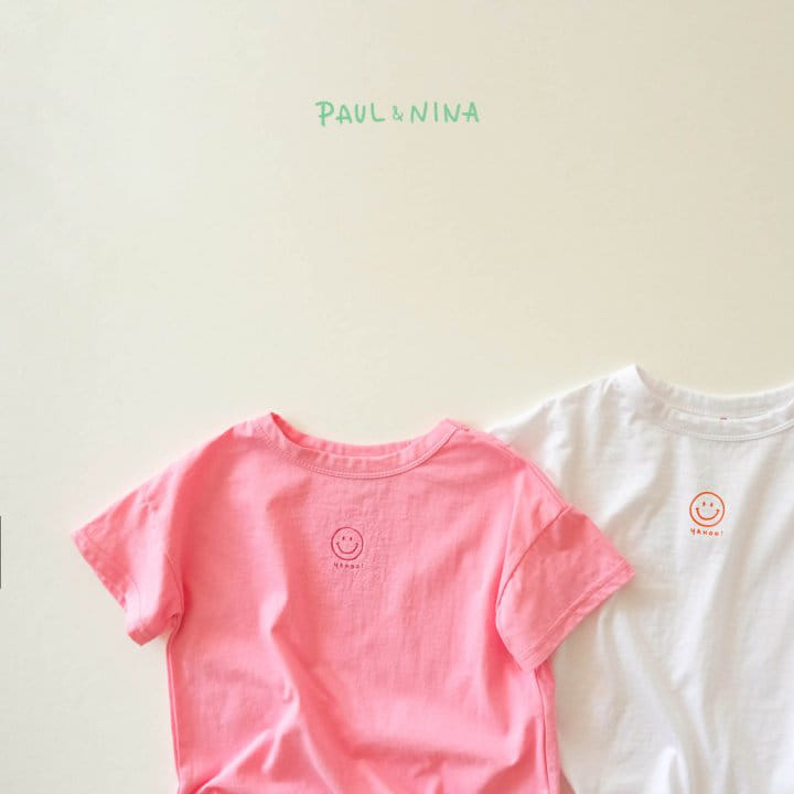 PAUL & NINA - Korean Children Fashion - #Kfashion4kids - Smile Bio Tee - 9