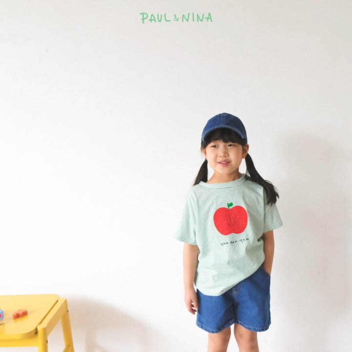 PAUL & NINA - Korean Children Fashion - #Kfashion4kids - Orange Apple Tee - 6