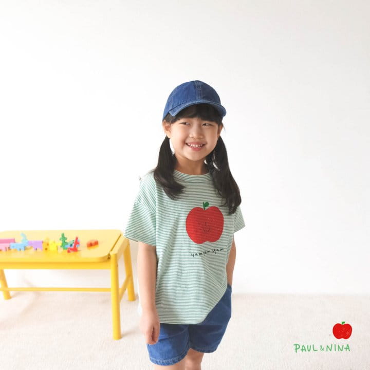 PAUL & NINA - Korean Children Fashion - #Kfashion4kids - Orange Apple Tee - 9