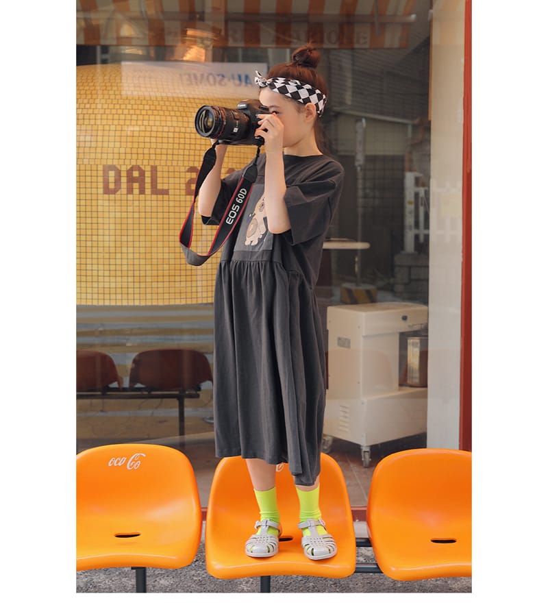 PEACH-CREAM - Korean Children Fashion - #Kfashion4kids - Narni One-piece