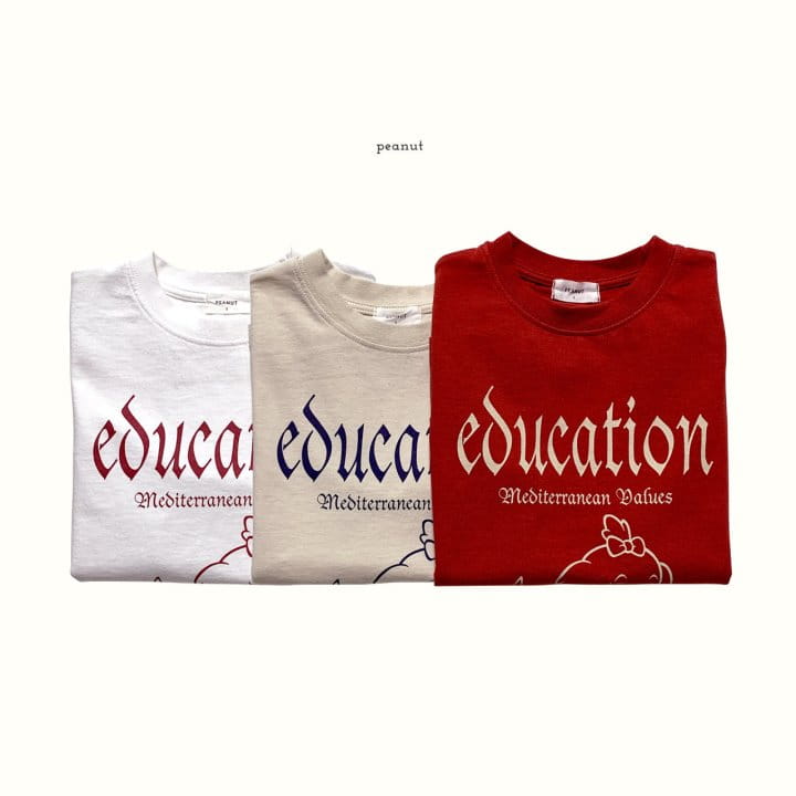 PEANUT - Korean Children Fashion - #Kfashion4kids - Education Tee - 8