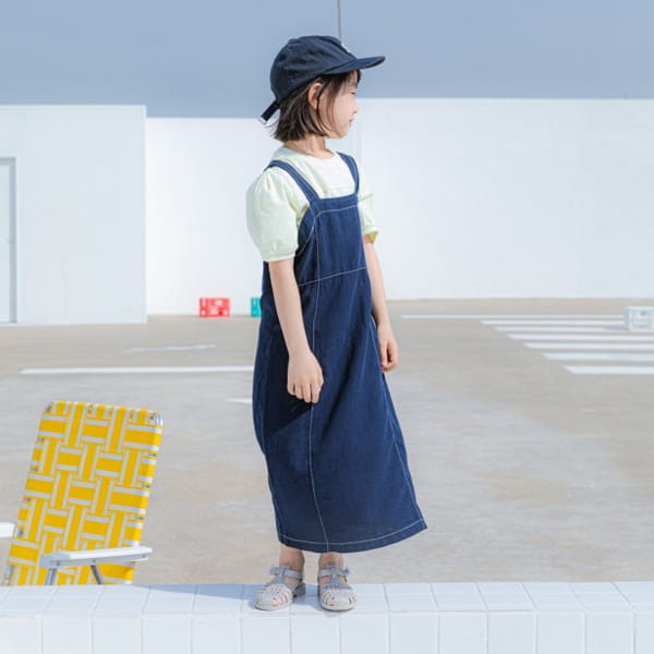 PEANUT - Korean Children Fashion - #Kfashion4kids - Sha Linen One-piece