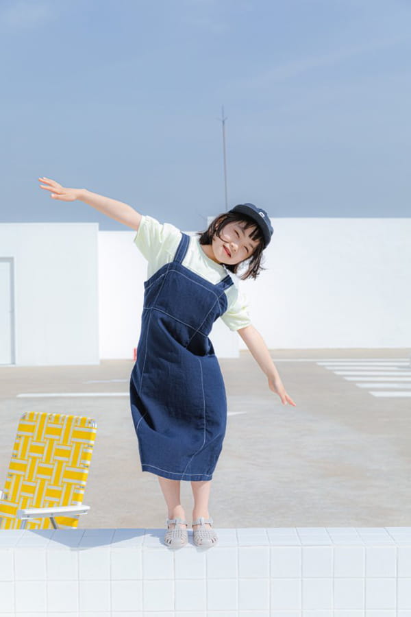 PEANUT - Korean Children Fashion - #Kfashion4kids - Sha Linen One-piece - 6